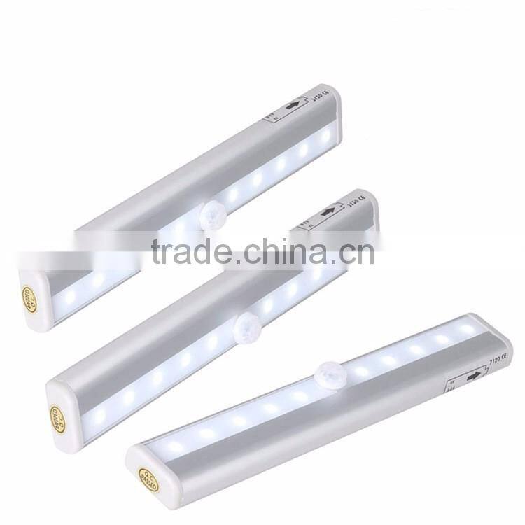 LED PIR Motion Sensor Closet Wardrobe Cupboard Cabinet Night Light