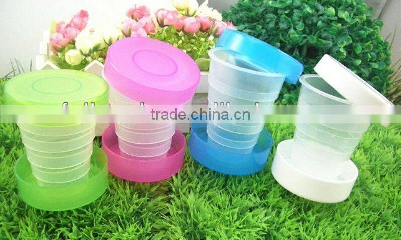 Telescopic Plastic Traveling Cup