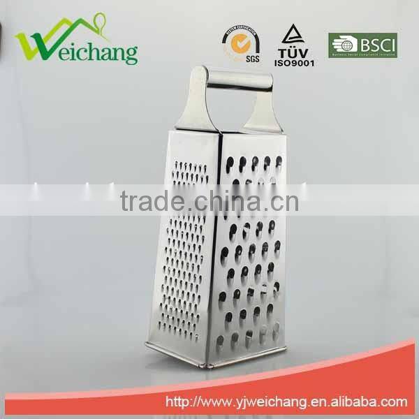 WCE7040 New products 4 sides electrolytic corrosion vegetable kitchen graters stainless steel grater