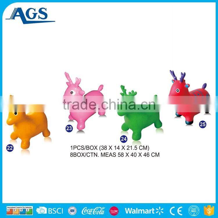 Customized adorable small cattle inflatable animal toy