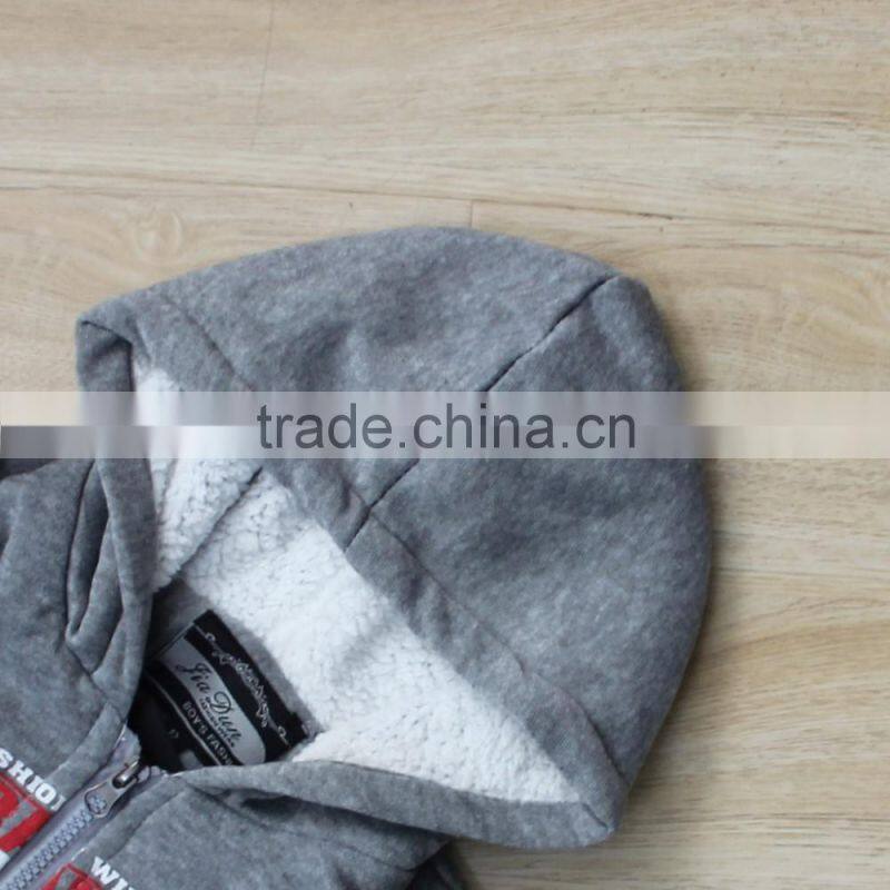 2016 Latest Design Sweatshirt Knitted Fleece Set Boy Hoodies