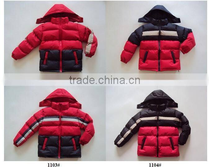 Children Apparel Winter Cotton Padded Jacket