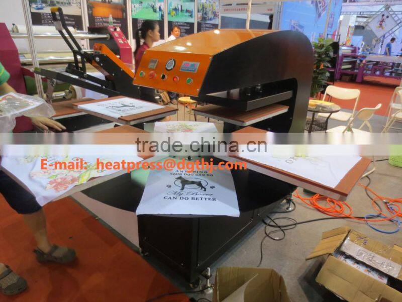 4 station transfer printer t shirt transfer printing machine