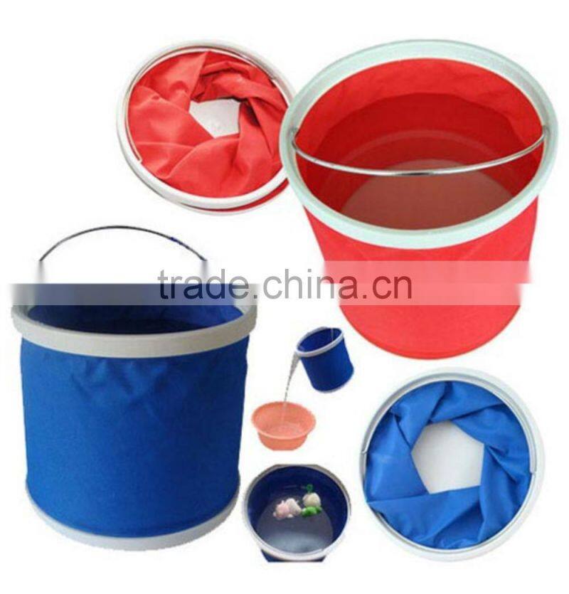 Shuoyang Promotion folding fishing bucket /water bucket/camping bucket