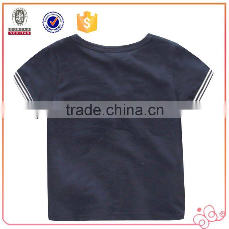 China manufacturer customized fancy boys kid t-shirt