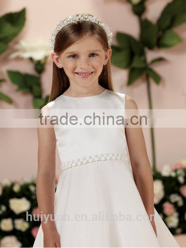 2 pieces cap sleeve baby gown beaded children fairy dresses