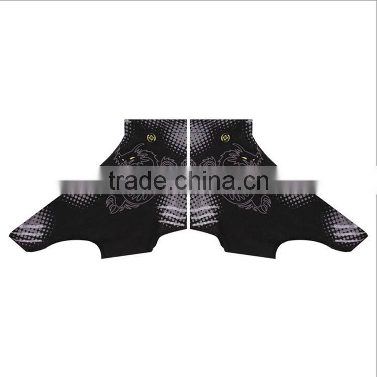 Sublimation printing lycra cover shoe, custom cycling shoe protector