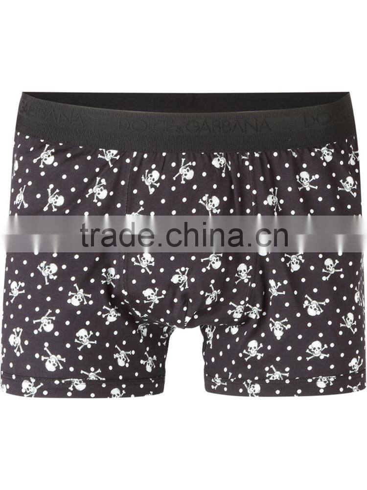 Cheap 100% polyester loose boxer shorts mens shorts with inner brief
