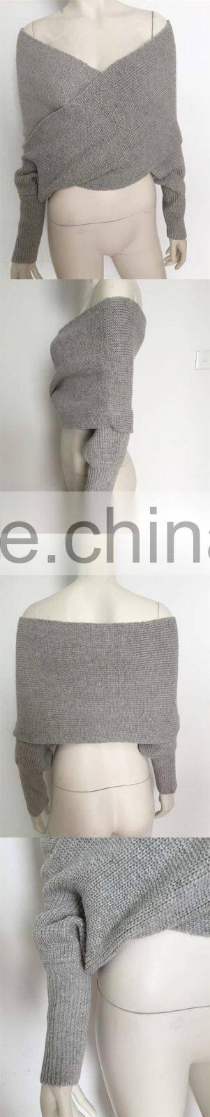 High Quality Women 100% Cotton Knitted Pashmina Scarf And Shawl China