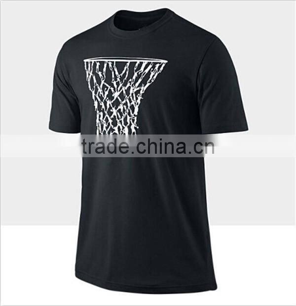 Wholesale cheap custom logo design for basketball t-shirt