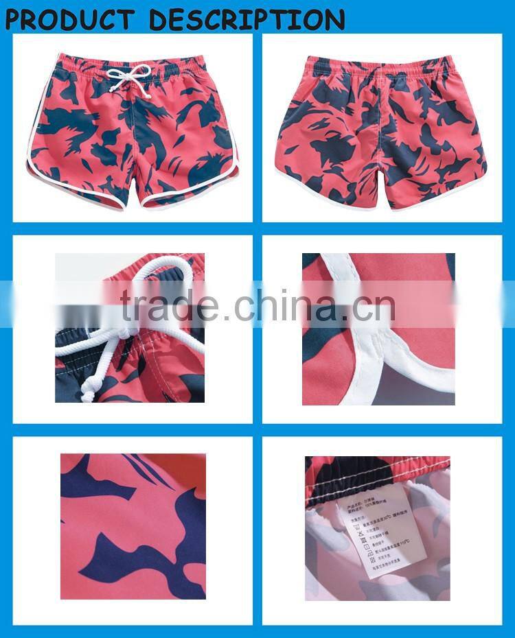 Women's Ladies Hawaiian Beach Board Shorts Swimming Summer Hot Shorts