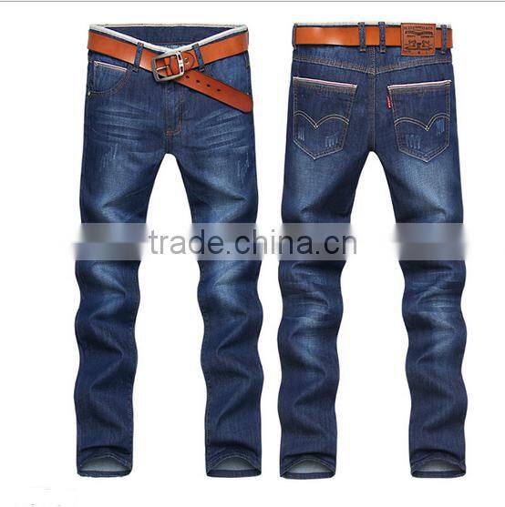 New Style Latest Men Cotton/Pandex Trousers Jeans Pent Men