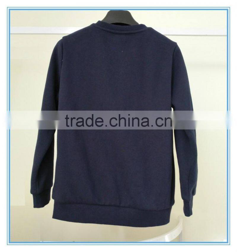 Winter autumn kids hoodies boys thick sweater children casual navy clothes