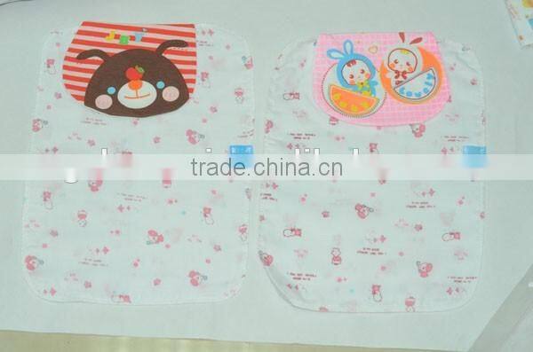 new 2016 china wholesale cute printed baby sweat-absordent towel