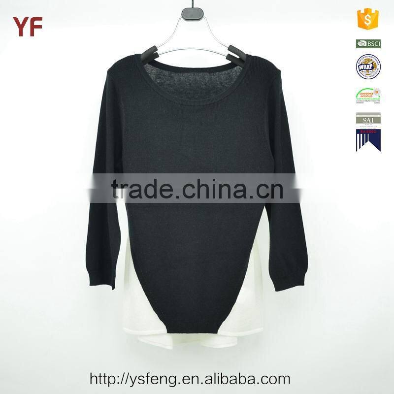 High Quality Clothing Manufacturers Fashion Knit European Style Sweaters For Women