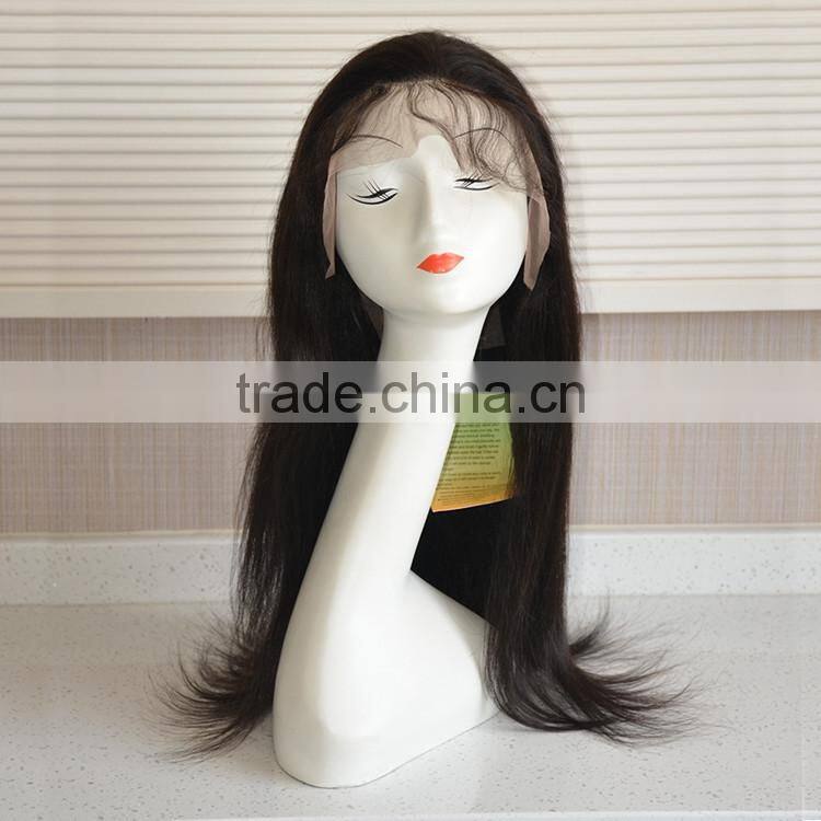 Black Rose factory wholesale price full lace human hair dreadlock wig