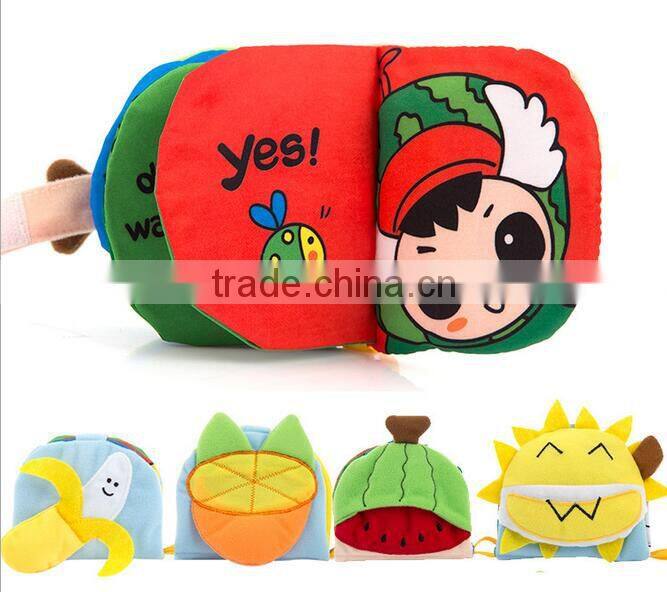 educational baby fabric toys infant soft cloth book early childhood toys
