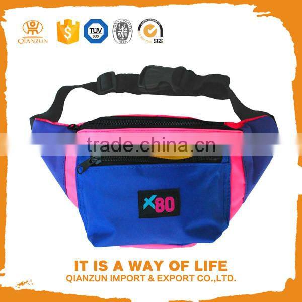 2016 New fashion fanny pack custom logo cheap waist bag