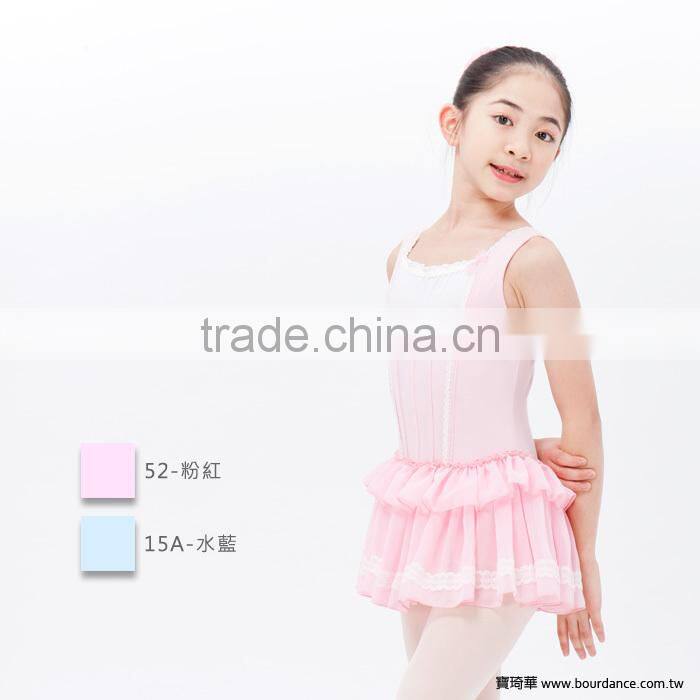 Kids ballet tank tutu dress