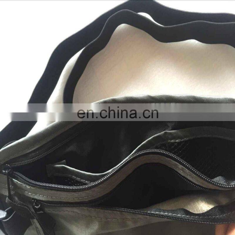 Grey Ripstop Nylon Rfid Safe Hidden Waist Stash