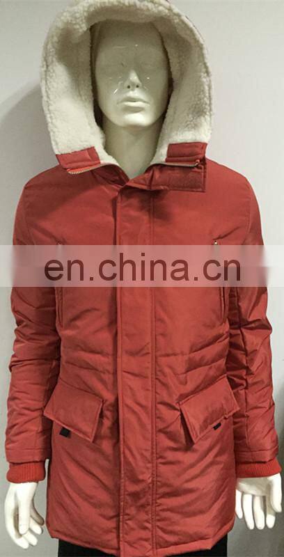 2016 Men's Red hot sale coat with hood