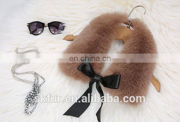 Fashion cute real fox fur collar