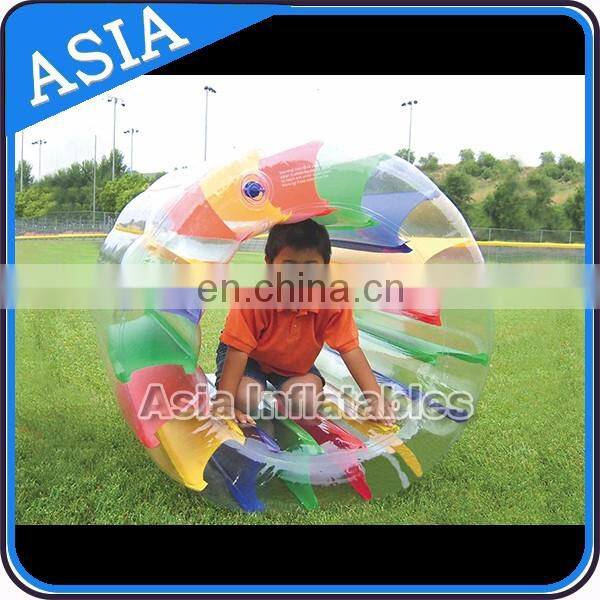 Transparent Inflatable Water roller for sports entertainment