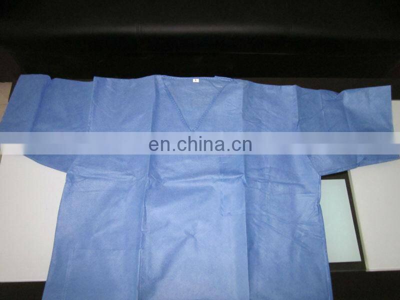 SMS patient gown,child patient gown,disposable patient gown