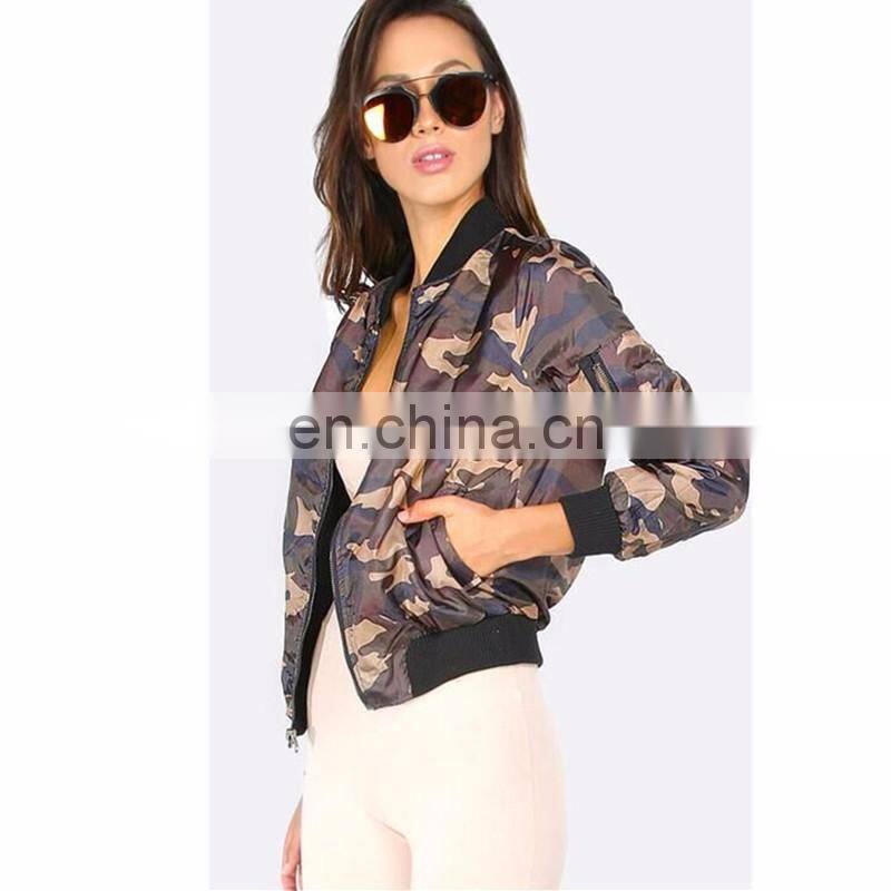 latest lady leather reflective original leather jacket