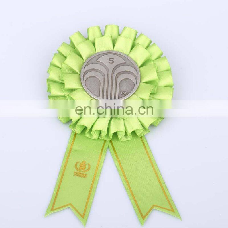 Award ribbon rosette/ribbon flower for wedding ceremony