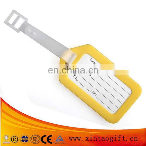 wholesale colorful aluminum luggage tag with logo