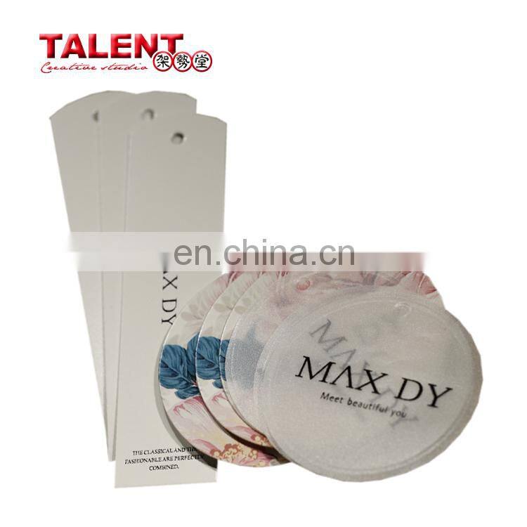 Custom Private Brand jeans hang tag for girl with high quality