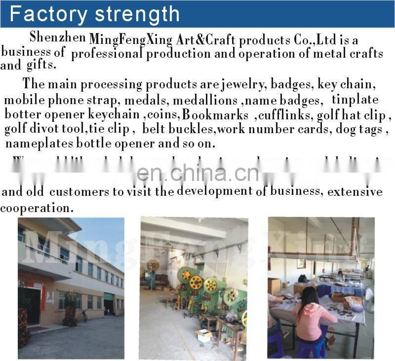 Free sample red plated money clip with spring