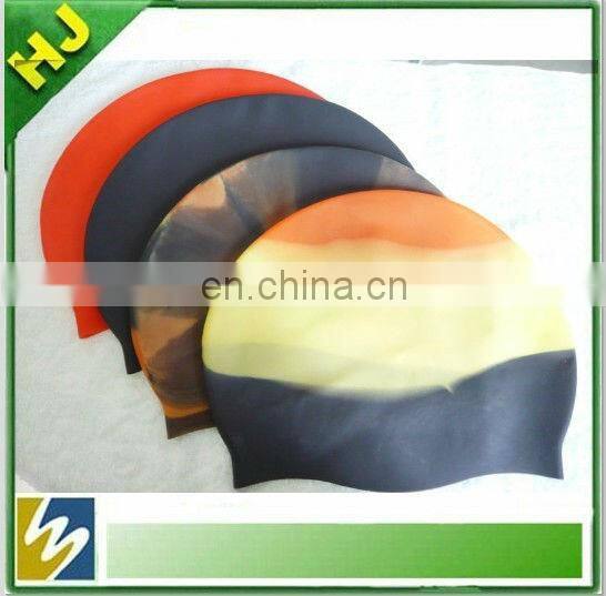 Silicone and Latex swim caps