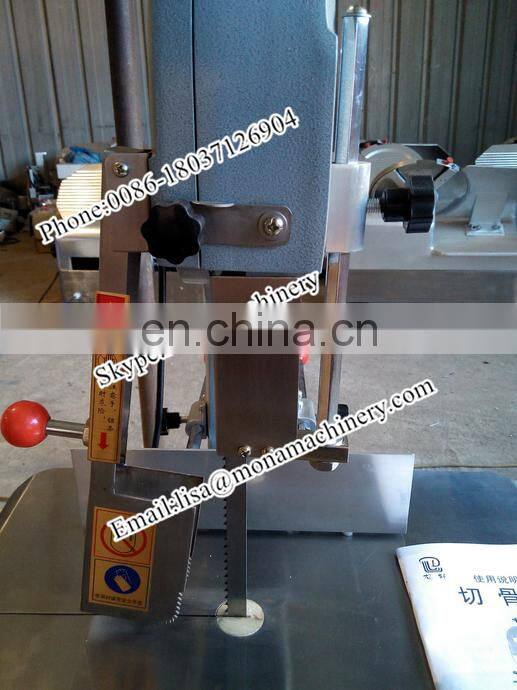 Frozen mutton beef pig fish meat cutting bone saw machine