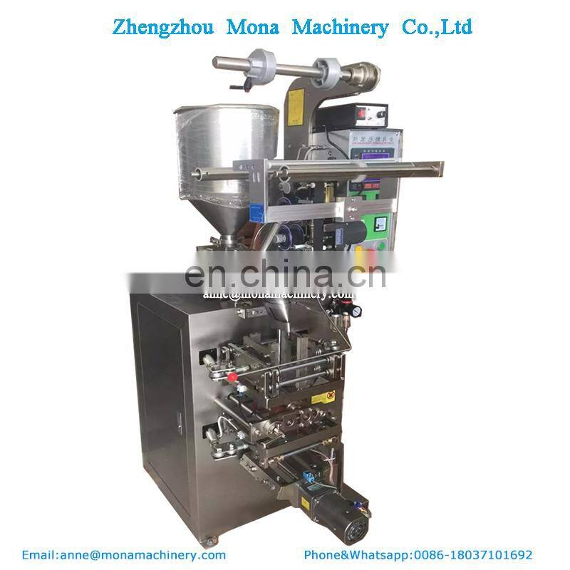 Automatic Liquid Fruit Juice/Tomato Paste/Sauce/Shampoo/Ketchup Sachet Salad dressing mixing Packing Machine
