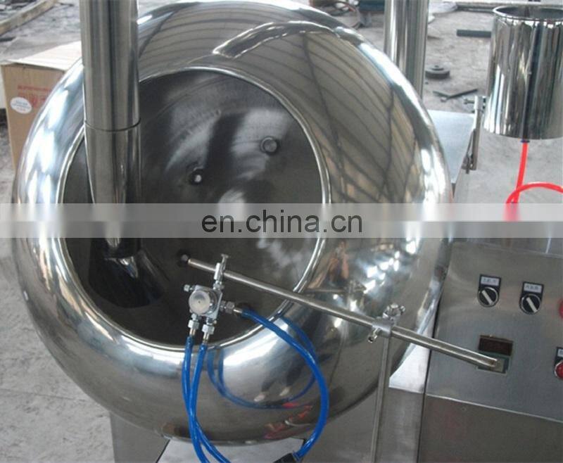 Caramelized nuts sugar chocolate coating pan machine