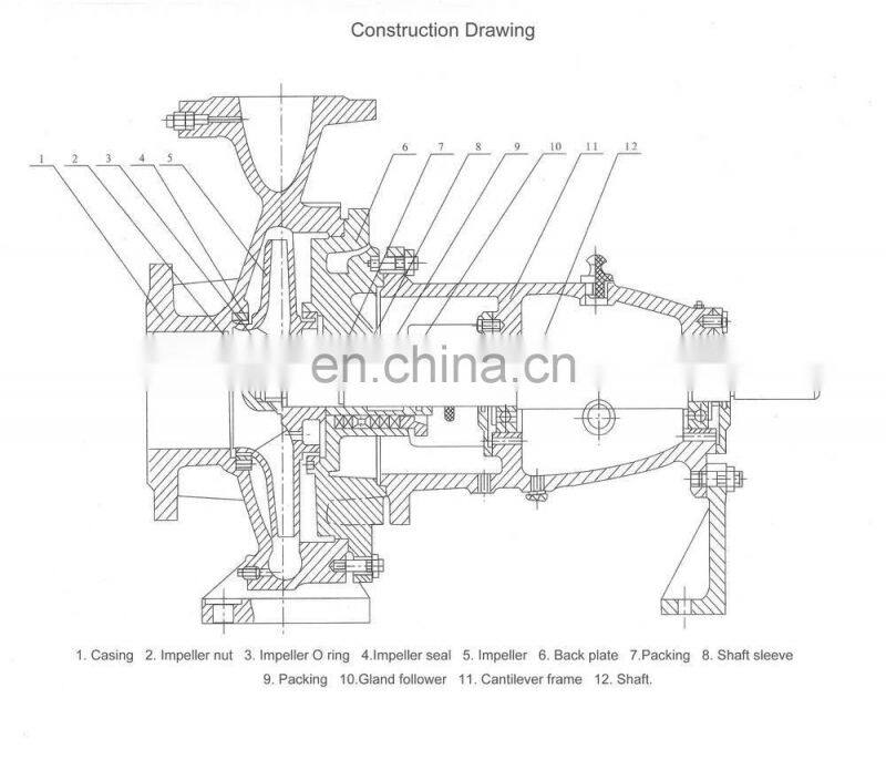 30hp stainless steel centrifugal water pump
