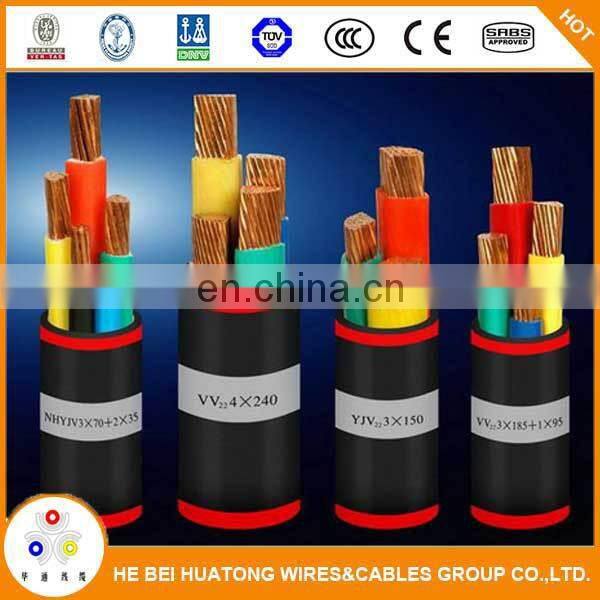With TUV test report CE certificate 0.6/1kv cu/xlpe/swa/pvc power cable