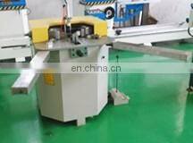 Crimping machine for aluminum windows and doors