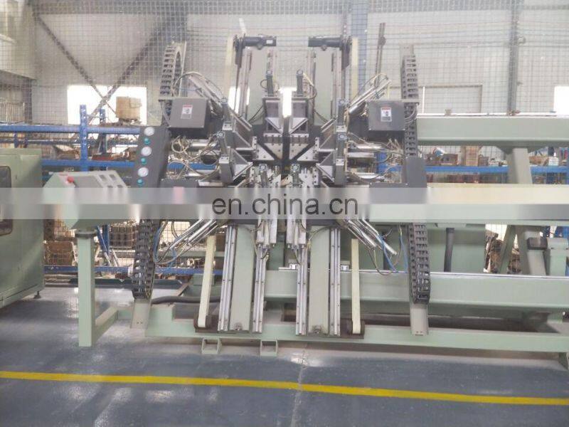 UPVC Profile Frame Window and Door Four Heads(Four Corner)Vertical Welding Corner Crimping Machine with CNC (Automatic)