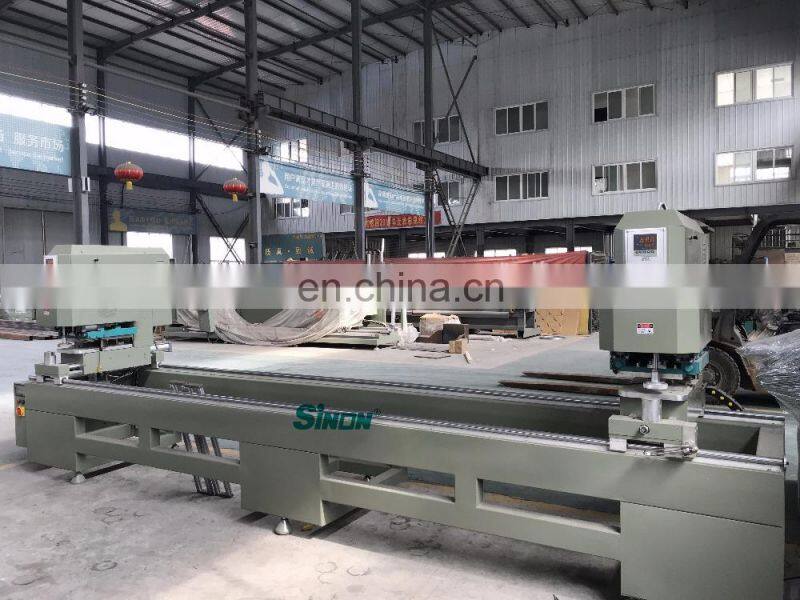 Double Head Seamless PVC Window Corner Soldering Machine for Colored PVC