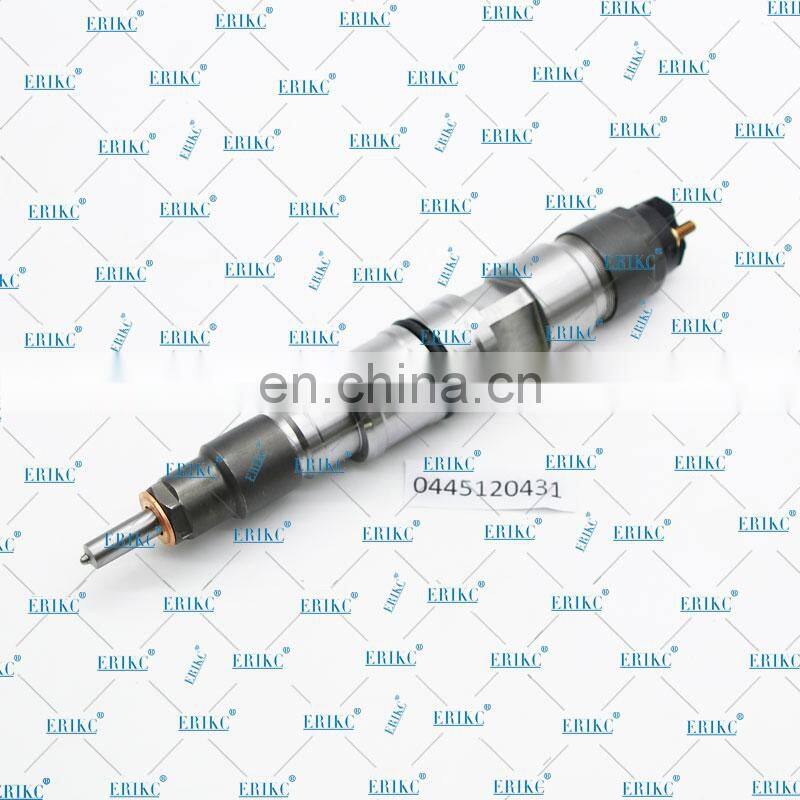 ERIKC diesel fuel injector 0 445 120 431 auto engine pump injection 0445120431 0445 120 431 cheap truck injector for bo-sch