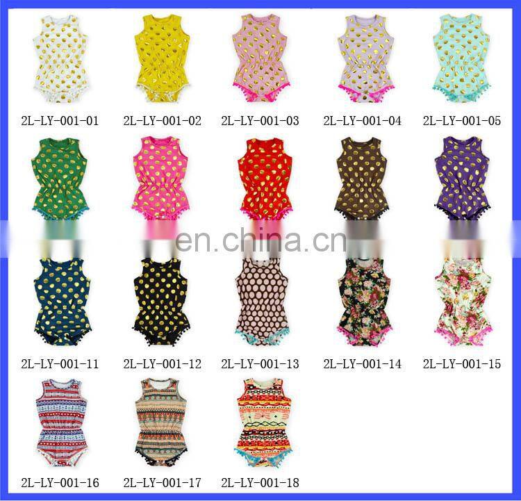 Latest Babeeni Smocked Rompers Vintage ONeck Flower Print Jumpsuit Kids Sequin Jumpsuit