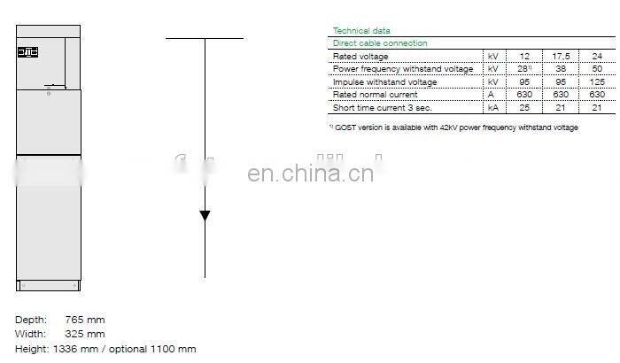 ABB SafePlus 17.5-CB ABB Ring Main Unit ABB RMU