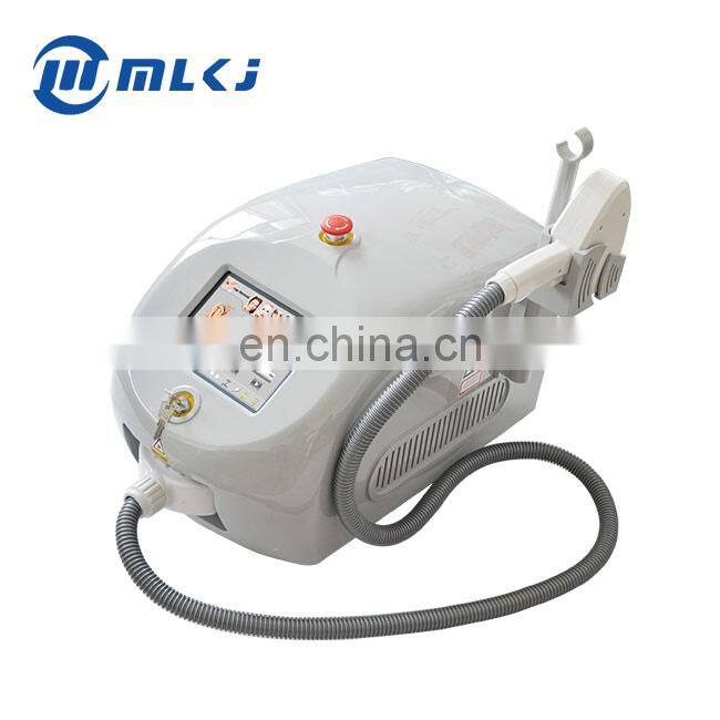 1064nm/532nm/1320nm Q switched ND YAG Laser For Tattoo Removal Skin Rejuvenation