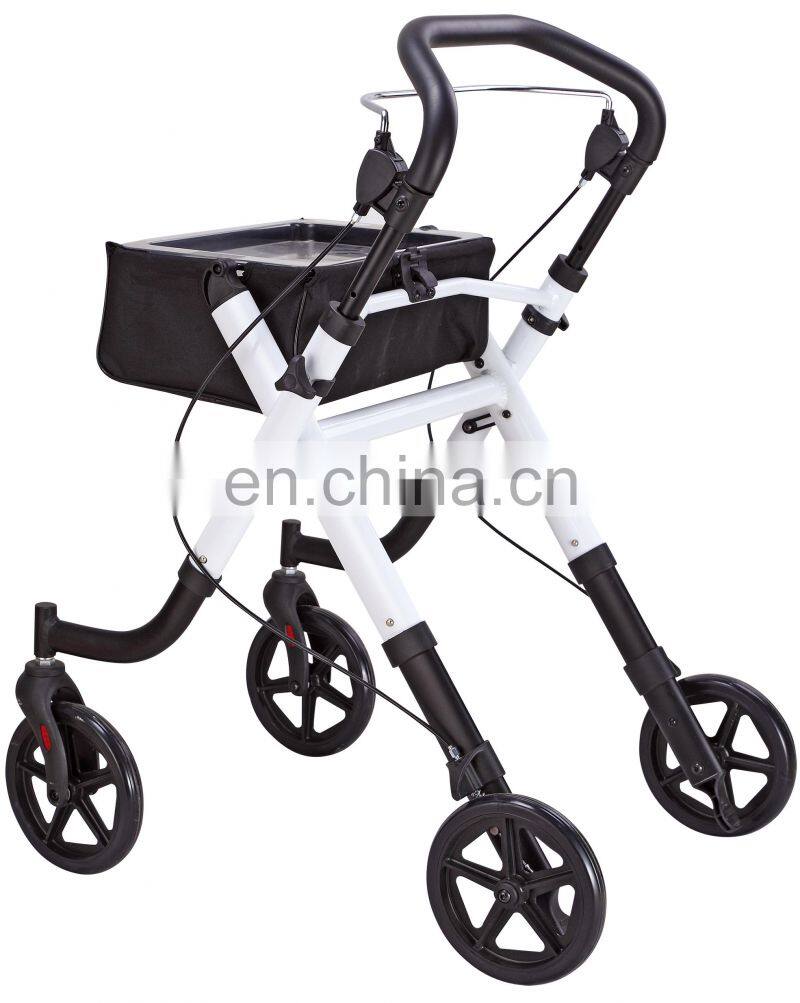 Rollator manufacturers aluminum lightweight foldable outdoor forearm walker rollator