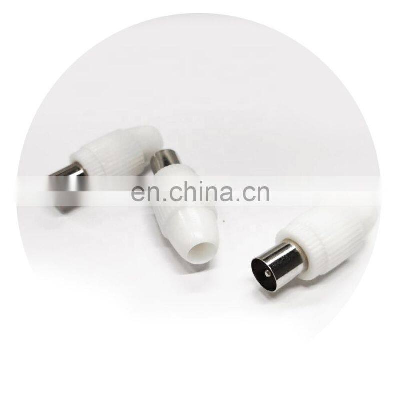 f connector rg6 100pcs f 9.5MM tv cable Coaxial connector