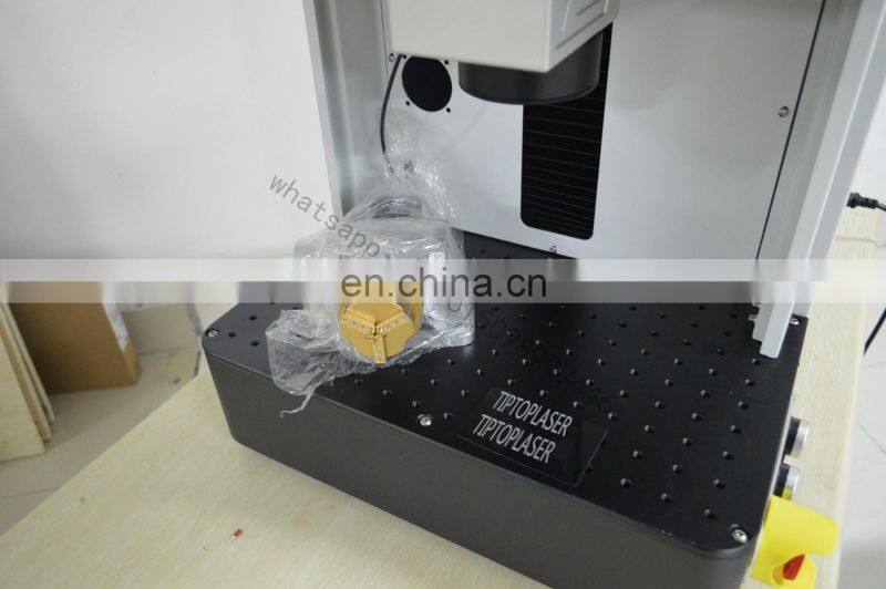 Raycus 20w mini sealed auto focus Full Cover mini 20w fiber laser marking machine