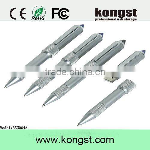 The newest style and hot selling pen shape usb flash drive pen type pen drive